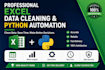 clean, format, and organize excel or CSV data