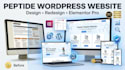 design or redesign peptide wordpress website with elementor pro