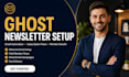 ghost newsletter setup ghost subscription flow ghost email automation