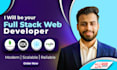 develop a full stack app using react and node js