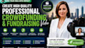 create high quality professional crowdfunding and fundraising video