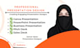 design a professional business presentation, power point