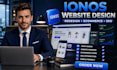 design and redesign and optimize your ionos website or ecommerce store