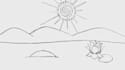 create hand drawn 2d line art animation frame by frame 2d animation 2d line art