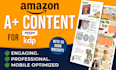 design amazon KDP a plus content