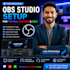 set up streamlabs obs for professional streaming and recording