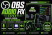 fix obs studio audio, mic, spotify and game sound