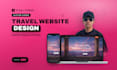 design a professional animated travel agency website for your travel agency