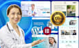 design healthcare and medical website by wordpress elementor