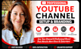 create german youtube channel setup and branding