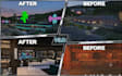 create fivem mlo interior, glowing 3d , logo , retexture, props