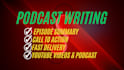 create powerful podcast scripts fast