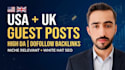 provide USA UK guest post backlinks and high da guest posting service