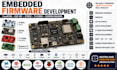 develop firmware freertos esp idf stm32 ti c2000 microcontroller carrier board