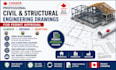 prepare civil and structural engineering for alberta,  for permit approval