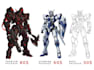 design sci fi mecha and robot concept art