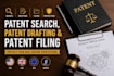 do patent search, patent drafting and patent filing