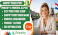 setup shopify print on demand store etsy shopify pod shopify printify printful