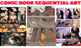 draw comic sequential art western comic retro nsfw comic panel graphic novel