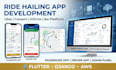 build a flutter ride hailing app with driver app and admin panel