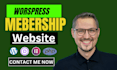 create a membership website with subsricption and paywall access