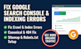 fix google search console, indexing, and canonical tag
