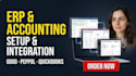setup odoo peppol e invoicing, manufacturing and quickbooks accounting