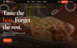 design a modern restaurant website with online ordering
