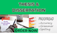 proofread, humanize and format your phd thesis and dissertation