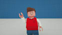create cinematic 3d lego style brick animation and commercial cgi