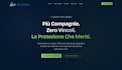 create a modern responsive landing page in html css tailwind