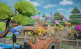 stylized low poly ue5 game environment open world map level design 3d game asset