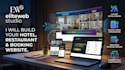 build a premium hotel website restaurant website booking website