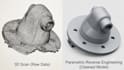 do reverse engineering from scan data, stl to step, and cad conversion