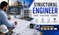 do structural engineer design, calculation and structural drawing tx ca fl ny wa