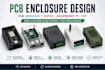do pcb enclosure design for arduino esp32 raspberry pi iot and custom electronic