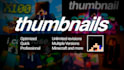 create a professional minecraft thumbnails