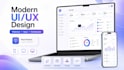 design modern saas, ai and webapp UI UX interfaces