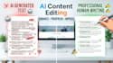 humanize, edit and proofread ai generated content