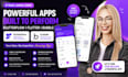 build flutterflow app flutter app flutter flow bubble app mobile app developer