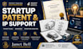 do startups intellectual property patent filing drawings invention analysis