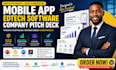 build mobile app edtech software company pitch deck