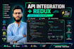 integrate react js apis using redux toolkit, rtk query and rest API