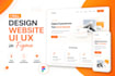 design website UI UX in figma
