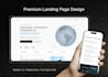 create a unique UI UX landing page