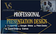 design professional business, school and event presentation