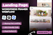 design a high converting landing page in wordpress, framer