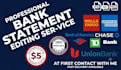bank statement bank statement editable format as you need