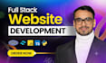 do custom full stack web development