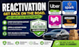uber reactivation, spark driver reactivation, and amazon flex reactivation